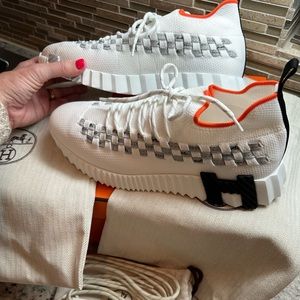 Hermes new in box size 40 flex sneakers